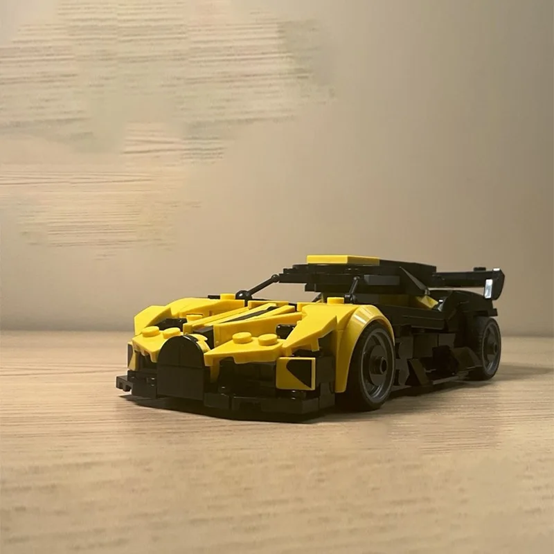 City Car Model MOC Building Bricks Extreme Performance Supercar Modular Technology Children Holiday Gifts Assemble Toys Suit