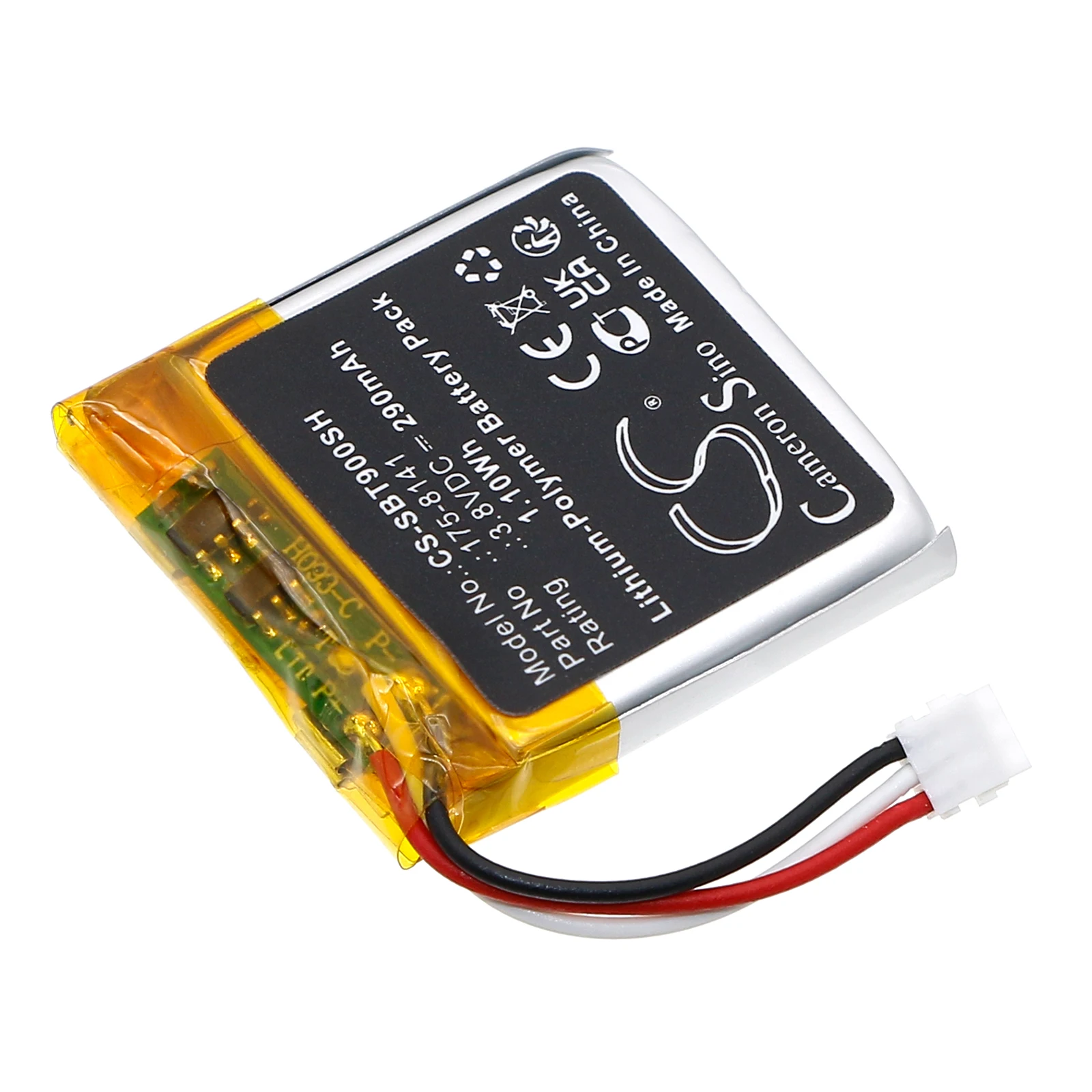 CS Replacement Battery for Suunto 9,9 baro PN:175-8141,100022539 290mAh / 1.1Wh