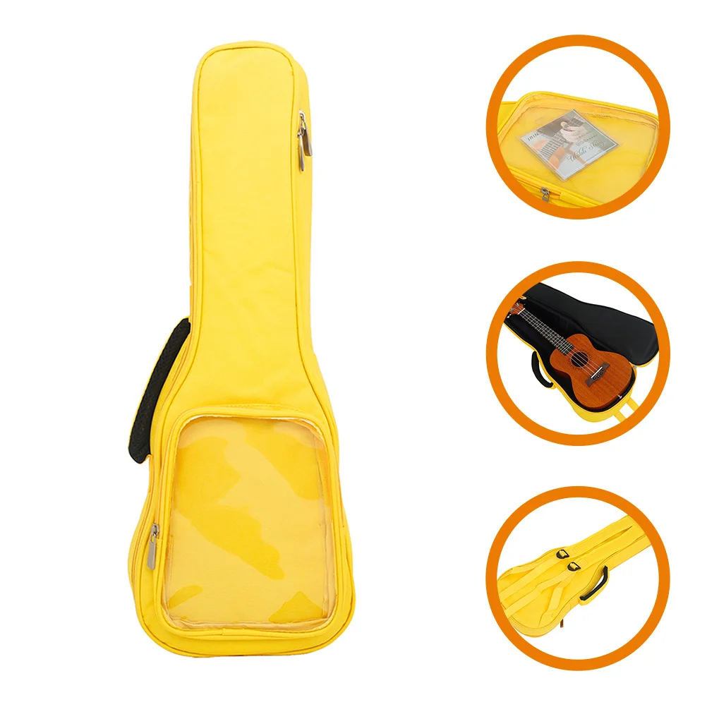 

23 Inch Ukulele Bag Heavy Duty Waterproof Portable Storage Case for Travel Lightweight Carry Pouch with Wide Shoulder Strap