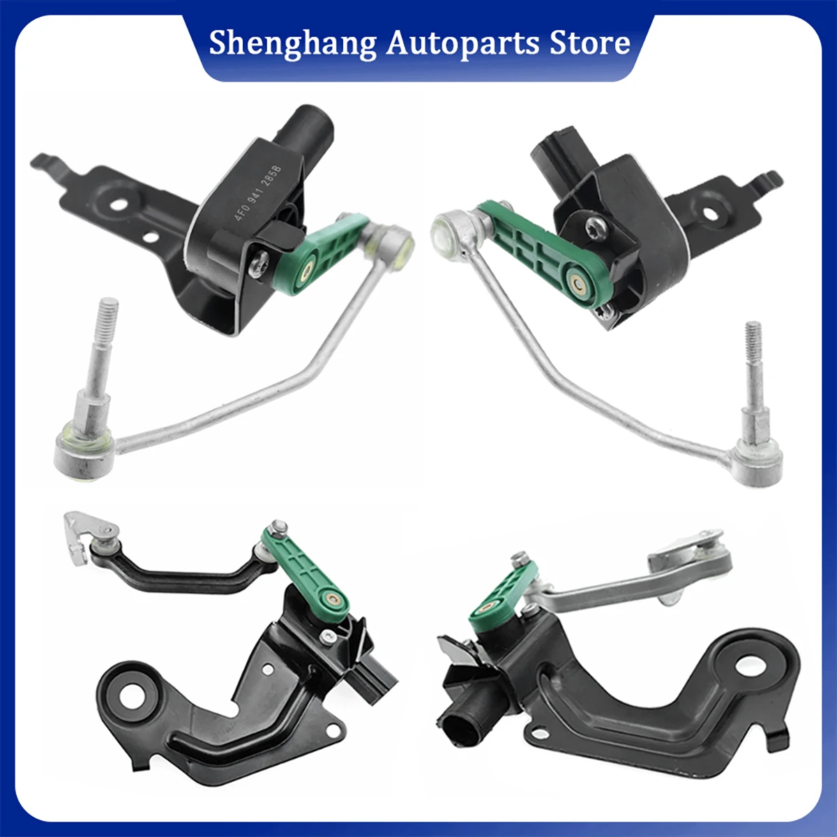 Front Rear Right Left Height Level Sensor 4F0941286B 4F0941285B 4F0616572D 4F0616571J For Audi A6 S6 Allroad Quattro 2005-2011