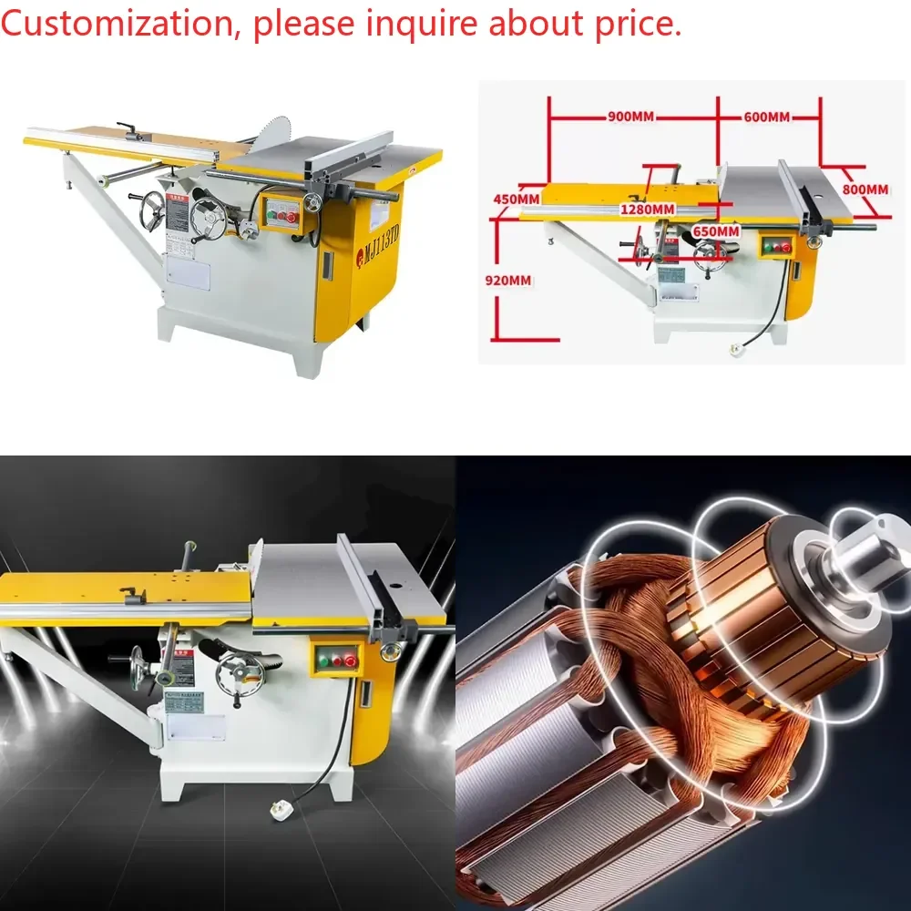 

Hot saleWoodworking Workbench Multifunctional Sliding Table 45degree Adjustable Portable Table Saw Small Lifting Table Circle