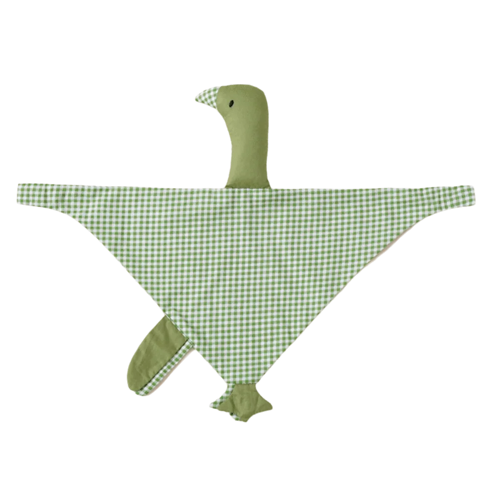 Cute Cartoon Design Swan Baby Comforter Personalized Name Saliva Towel Newborn Sleeping Cotton Material Bibs