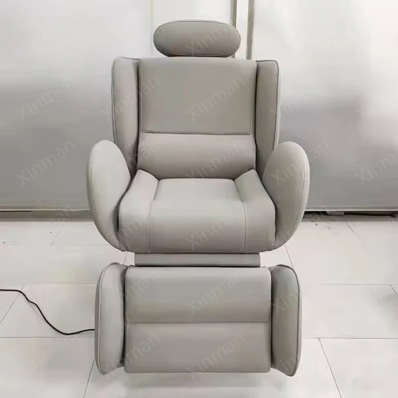 High-quality leather beauty salon sofa, electric salon chair, comfortable salon, barber chair, hair cutting stool, cross-border