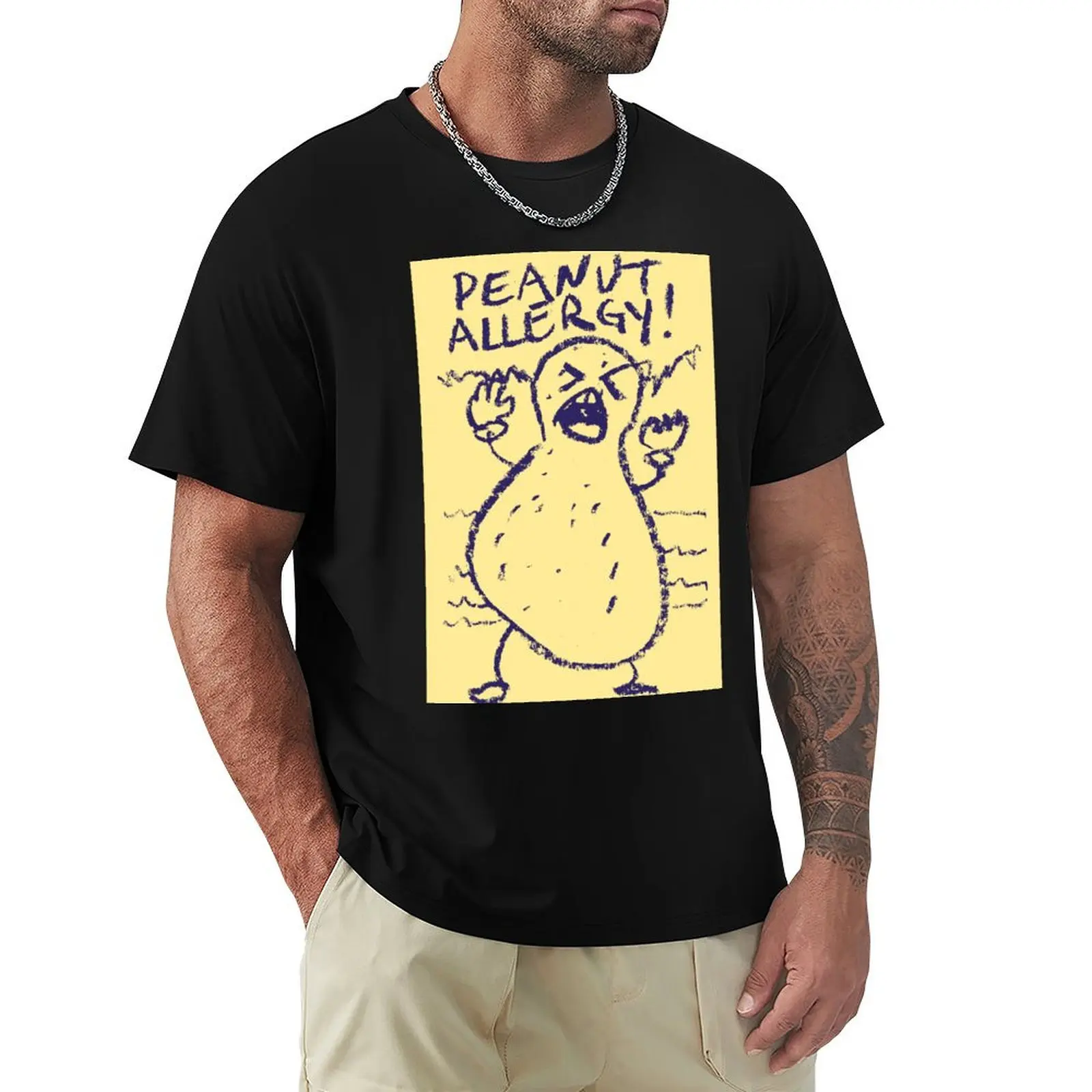 Peanut Allergy T-Shirt Lightweight Running Sports T-Shirt