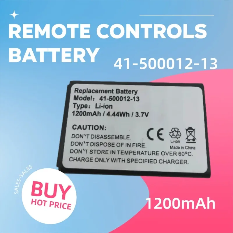 

1200mAh 41-500012-13 ATB-1100-SANUF for RTI Pro Series Remote Controls Battery