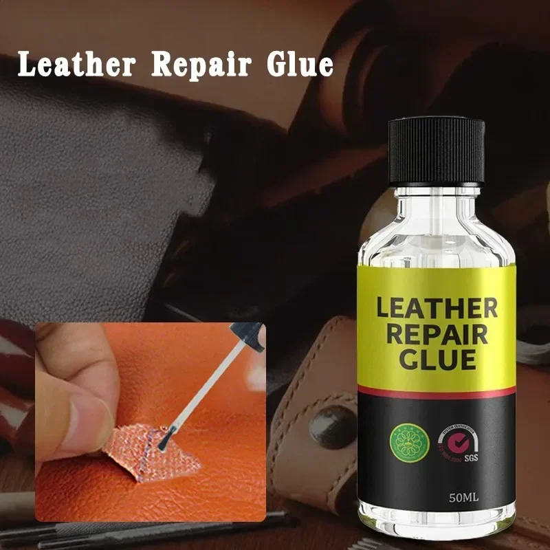 Car Leather Repair Glue Household Auto Sofa Seat Leather Maintenance Care Quick Repair Adhesive Fluid Car Care Accessories