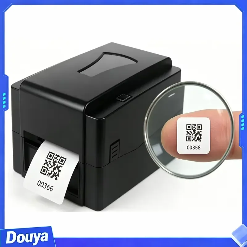 High Speed Industrial Thermal Transfer Printer 600 Dpi for Labels Ribbon Printer Printing Small Barcode Qr Code Printer
