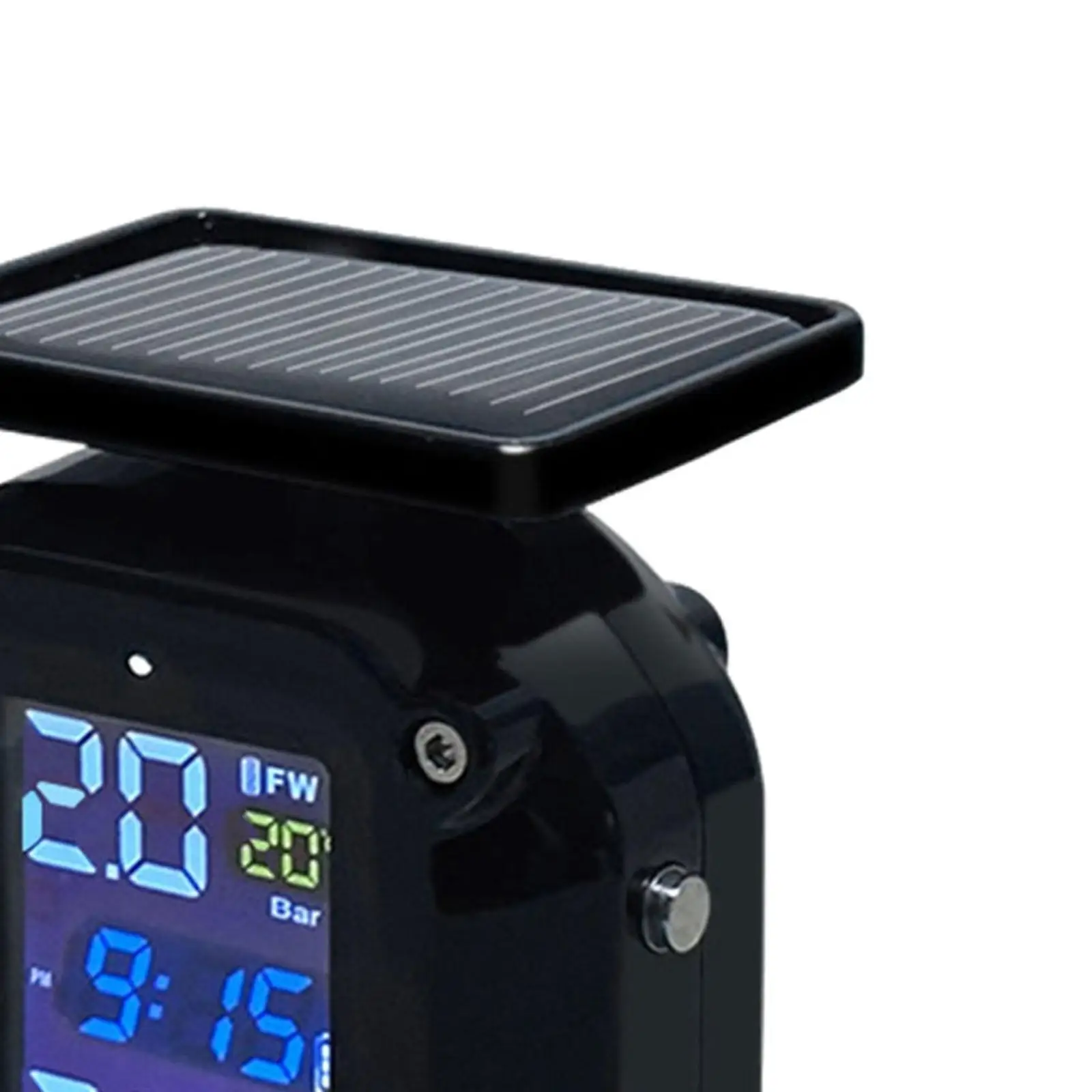 Motorcycle Tire Pressure Sensor USB Rechargeable Wireless Tire Monitor System for Accurate Tire Air Pressure Detection