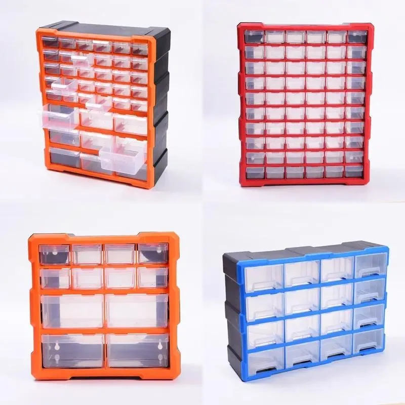 Clear Drawer Locker for Jewelry DIY Parts Sewing Accessories Impact Resistant Storage Organizer