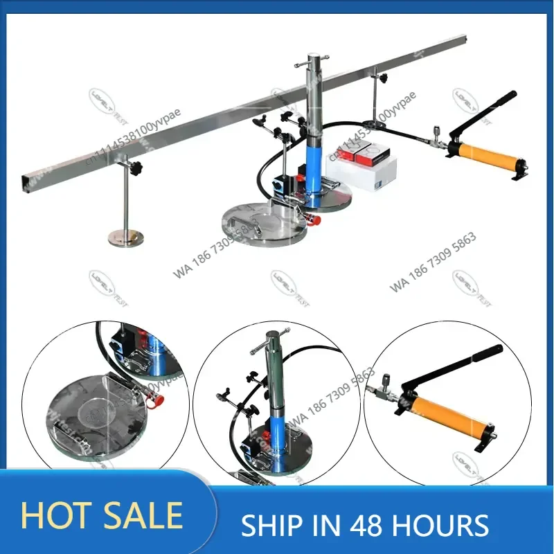 Field Plate Load Tester for Evaluating Soil Bearing Capacity of Foundation