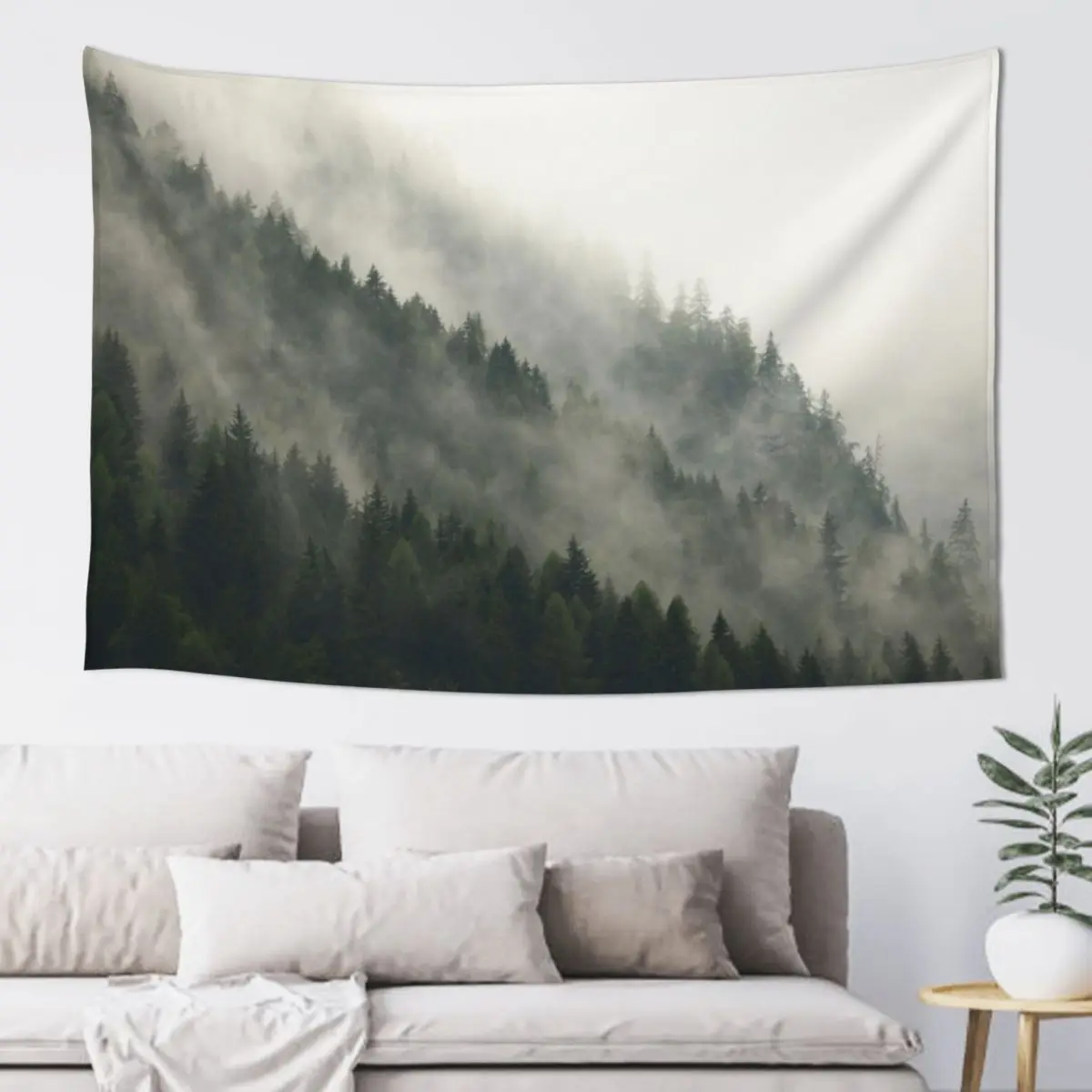 

Scandi Mountain Mist Tapestry Wall Decor Hanging Aesthetic Room Decor Home Decorators Tapestry