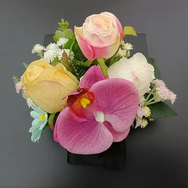 

Original Design Luxury Fashion Men's Formal Suit Wedding Chest Flower Accessories High End Handmade Jewelry Brooch Flower Gifts