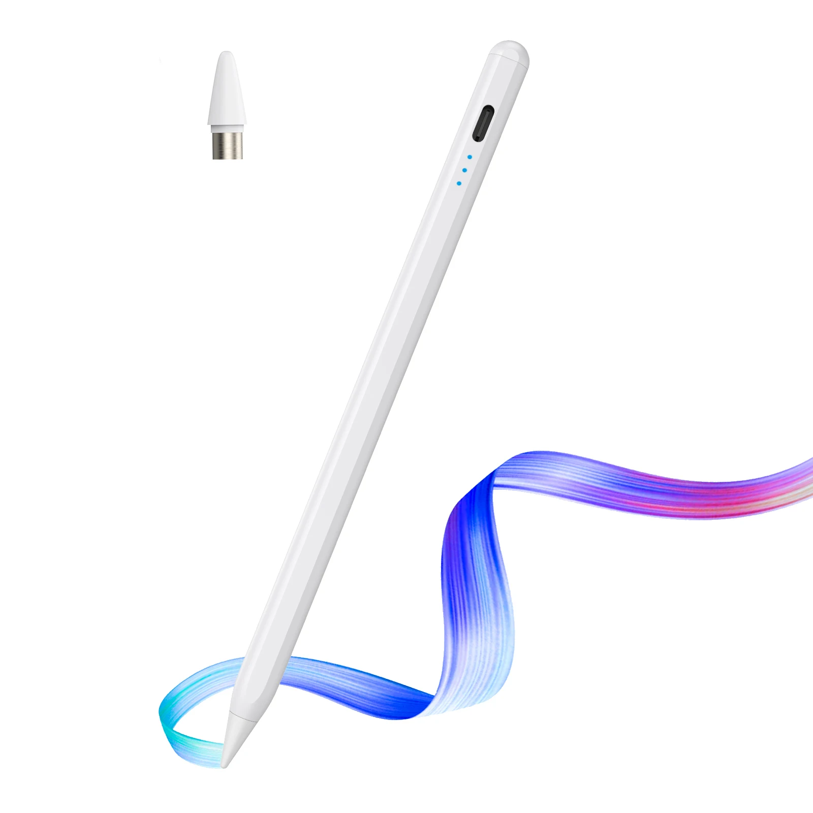 Lápiz óptico Universal para Android IOS Windows pantalla capacitiva lápiz táctil para iPad Apple lápiz para Huawei Xiaomi Tablet Pen