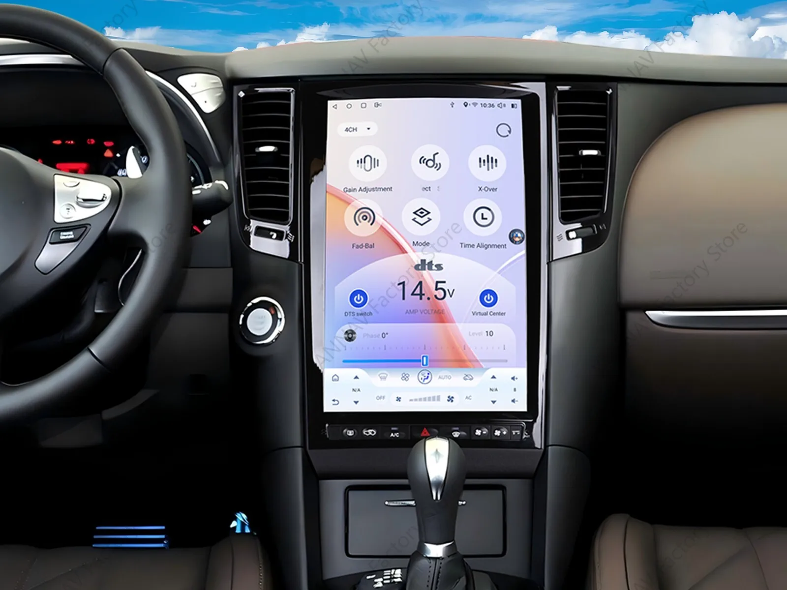 

14.5"Tesla Style Android Car Radio 360 camera For Infiniti FX FX25 FX35 FX37 FX45 QX70 2009-2013 GPS Navigation Multimedia Playe