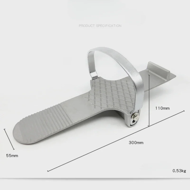 Foot Lift Carrying Drywall Plaster Board Glass Feet Panel Metal Anti-Slide Anti-Decoupling Lifter Practical Useful