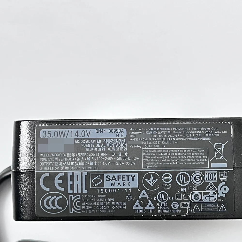 جديد BN44-00990A A3514_RPN محول التيار المتناوب/تيار مستمر الطاقة متوافق مع شاشات سامسونج LC32F391FWN C24RG52FQC C27F398FWU LF27G35TFW
