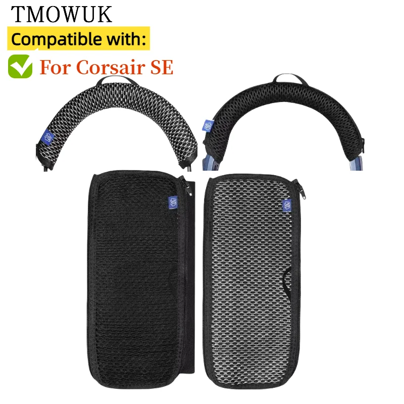 

For Corsair SE Size 240*100mm Breathable Mesh Fabric Protective Headband Cover