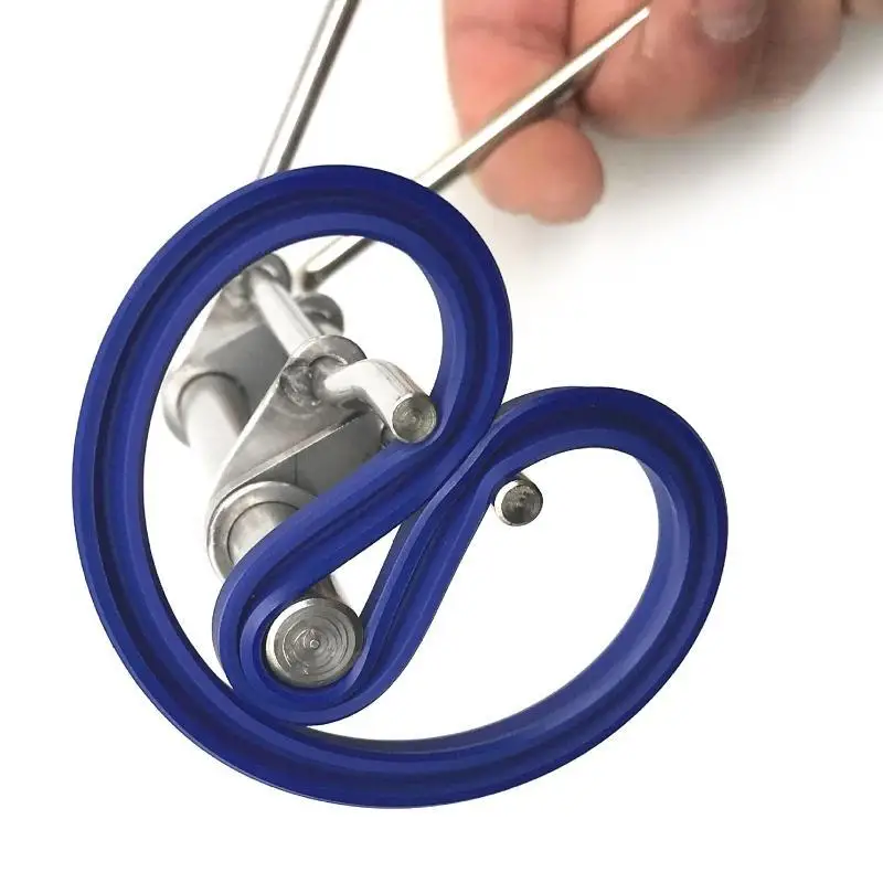 

652F Hydraulic Cylinder Piston Rod Seal Install Tool Set Hydraulic U-Cup Seal Twistors Installation Tool 3-Piece/set