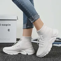 High Top Zimni Fashion Sneakers Women Tennis Luxury Loafers Woman Shoes 45 Size Sport Drop Shipping Small Price Loufers