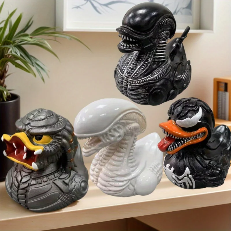 Special-shaped Duck Ornament, Resin Material, Unique Home Decoration, Car Decoration, The Crowd's Preferred Gift