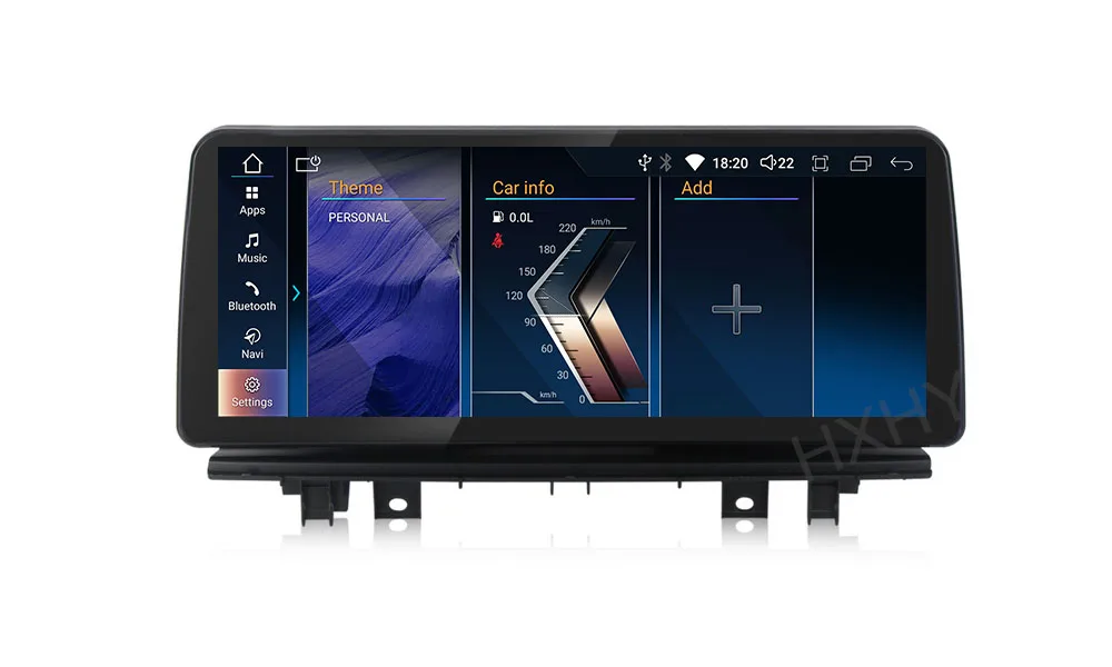 Sistema Android 13 Car DVD Player, 12.3 Polegada, Navegação GPS, Áudio, Carplay para BMW X1, X2, F48, F49, 2016-2018, EVO NBT Radio