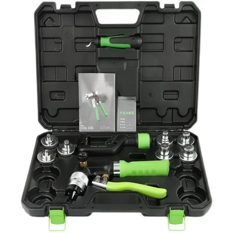 Hydraulic Tube Expander ST-300A, Copper Pipe Cup Swaging Tool Kit for Air Conditioner & Refrigerator Refrigeration Repair