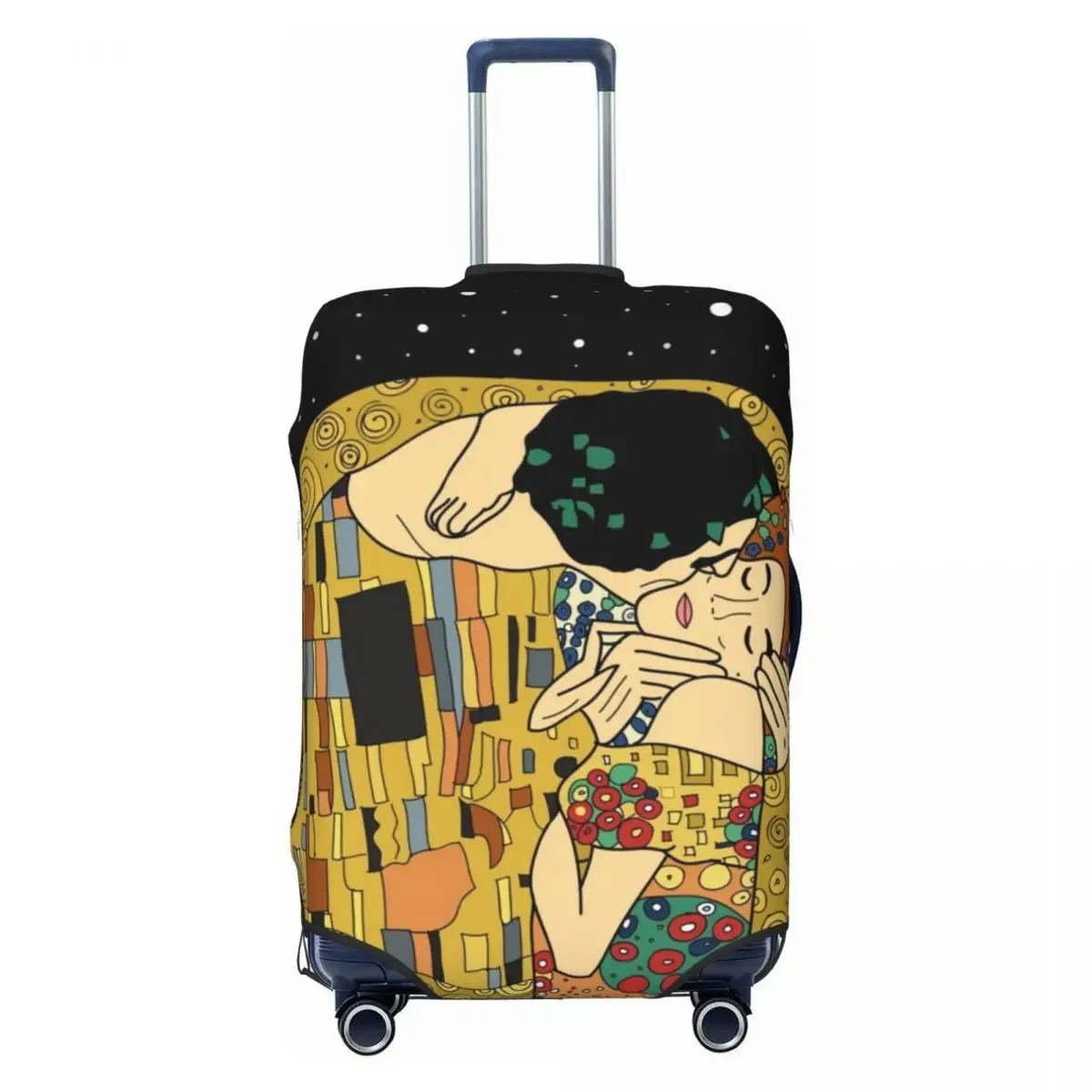 Klimt Suitcase Cover The Kiss Flight Travel Practical Luggage Case Protector