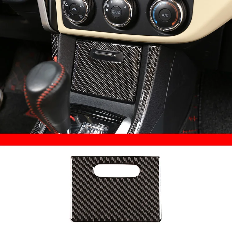 

For Toyota Corolla 2014 - 2018 Car Igniter Cover Decorative Panel Sticker Carbon Fiber Interior Accessories 1 Pcs