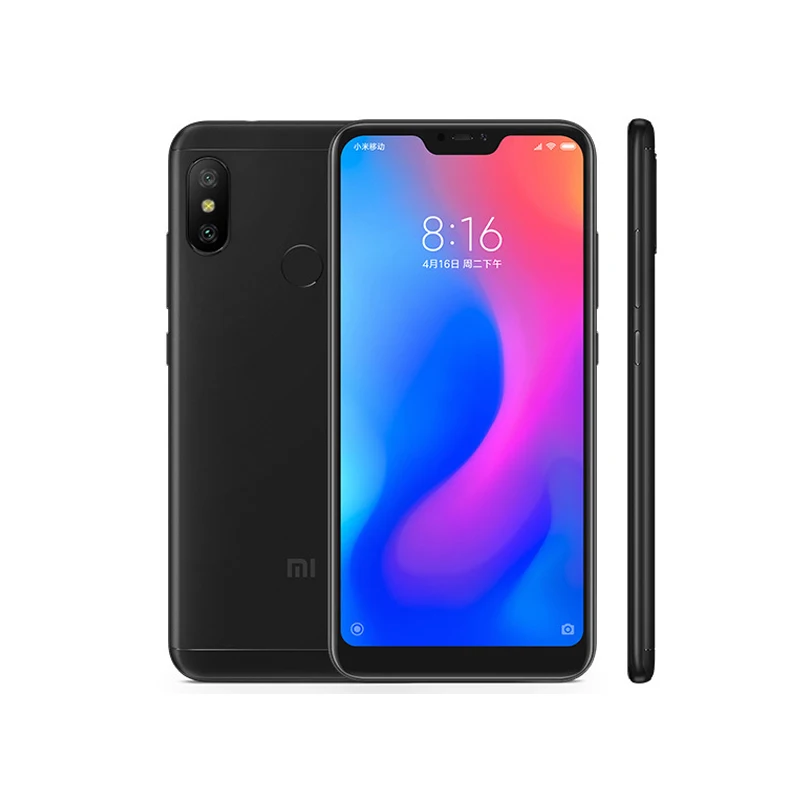 Xiaomi-teléfono móvil Redmi 6 Pro, rom Global, 4g, 64g, Snapdragon 625, batería de 4000mAh, SIM Dual, Android, usado