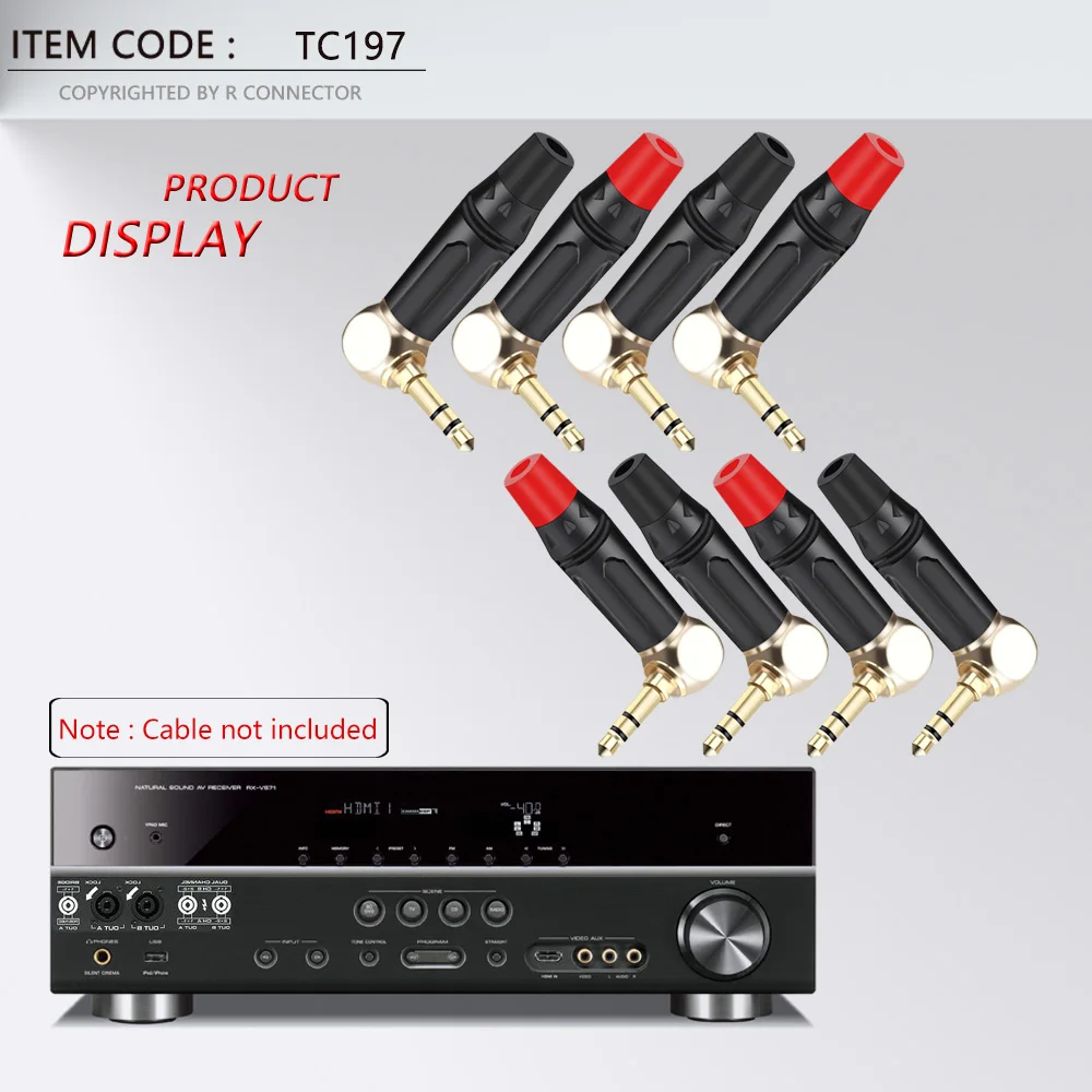 1 sztuk L kształt 90 stopni 3.5mm 3 polacy Stereo męski wtyk kątowy rura ze stopu cynku wtyczka lutowania wtyczka słuchawkowa złącze