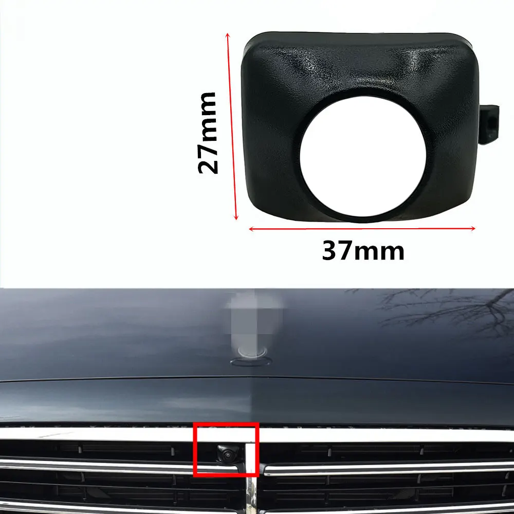 YIFOUM Car Front View Positive Logo Camera Bracket Shell Frame Housing For Mercedes Benz E Class E 300 L 2021 2022 - view 2