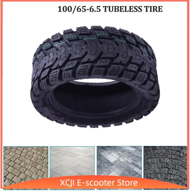 

100/55-6.5 CST Tubeless Tire Explosion-proof Tire for Kaabo Wolf Warrior Nami Burn-e Electric Scooters Dualtron Thunder 2/Ultra