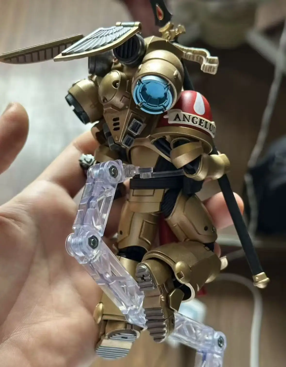 JOYTOY Warhammer 40K Blood Angels Sanguinary Guard 1 2 3 1/18 Action Figures Toys Models Gifts Collection Ornaments