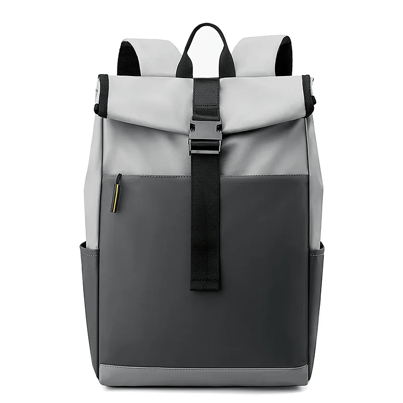 Europe and United States Contrast Color Fashion New Travel Commuter Large-capacity Roll Cover Universal Shoulder Computer Bag