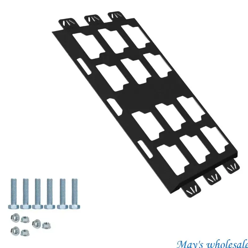 لوحة تركيب معدنية بعرض كامل لصناديق الأدوات، أو لوحة التركيب على الحائط أو تخزين الأدوات وتنظيمها 448A