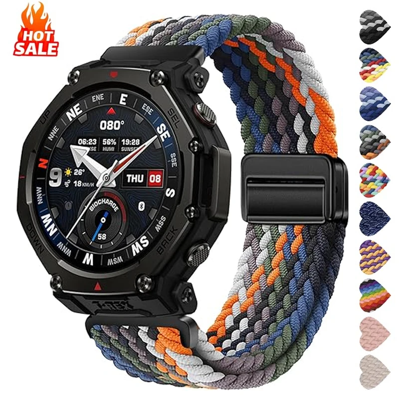 �y�Z�[�����zAmazfit T-Rex 3 Pro 48mm�p���C�҂ݍ��݃\�����[�v�A�X�|�[�c�i�C�����e���u���X���b�g�X�g���b�v�AAmazfit T-Rex3 Pro 44mm 48mm�o���h�p