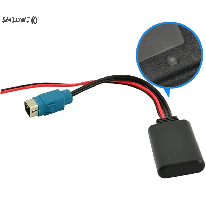 Adattatore musicale Wireless Bluetooth 5.0 per auto 1 pz per adattatore cavo AUX Radio alpino KCE-236B CDE9885 9887 per Smartphone