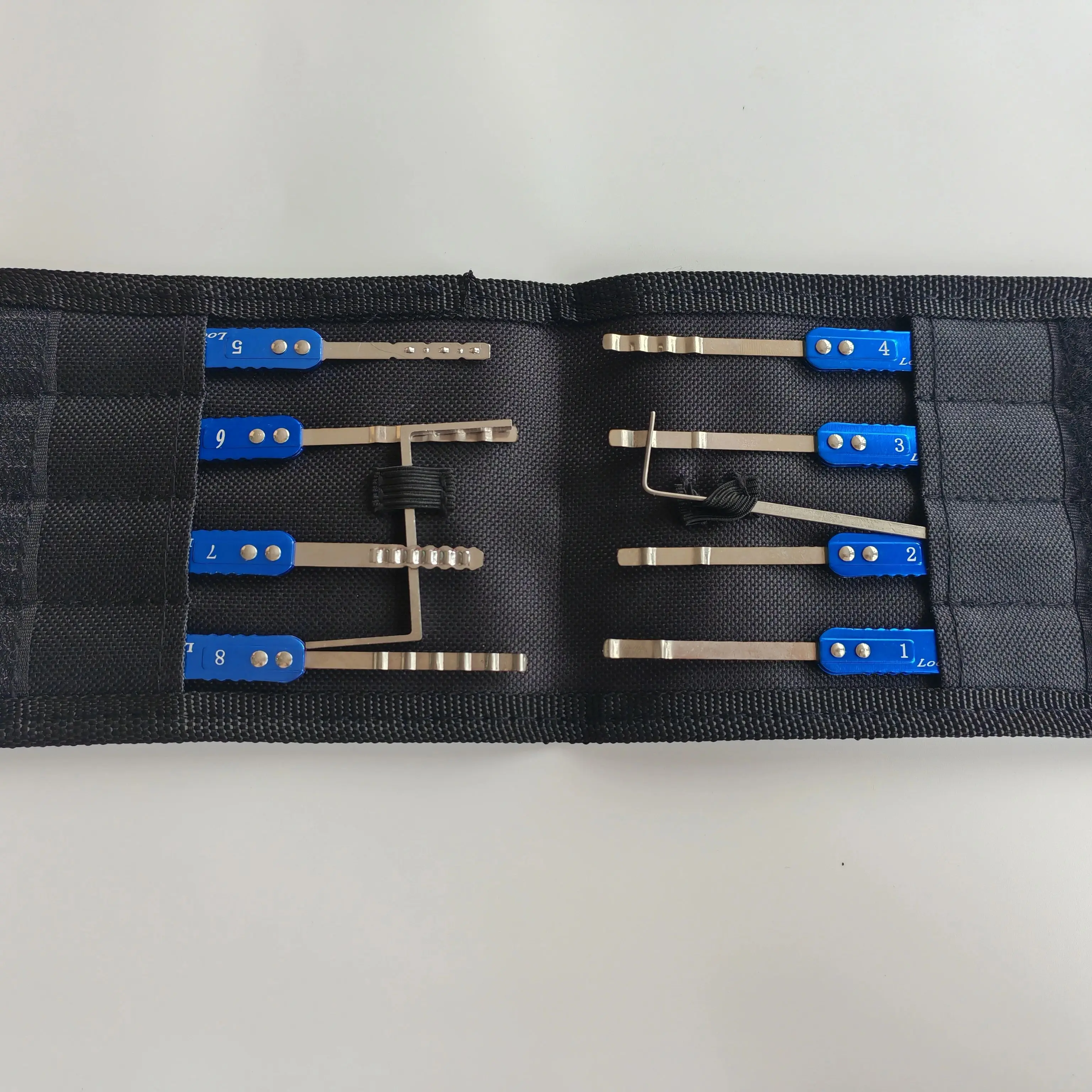 HONEST 10Pcs Locking Picks Set Professional Locksmith Tools High-Quality Tools with Two Tension Wrenches for Locksmith