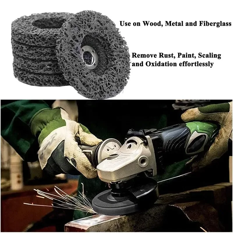 연마 시트 금속 스테인리스 스틸 녹 제거 자동차 페인트 제거 연마 휠 앵글 그라인더 액세서리 연마 도구