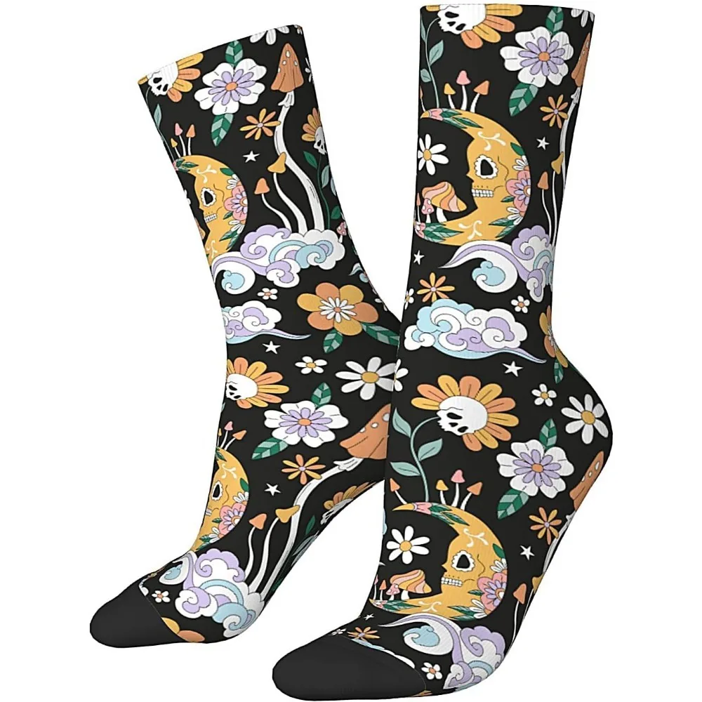 

Крутые новые носки, повседневные забавные сумасшедшие носки для повседневной носки для взрослых