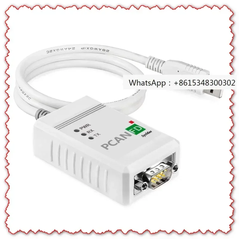 Sysmax متوافق محليًا مع PCAN-USB-FD IPEH- الأصلي 004022 / 002022   يدعم إنكا