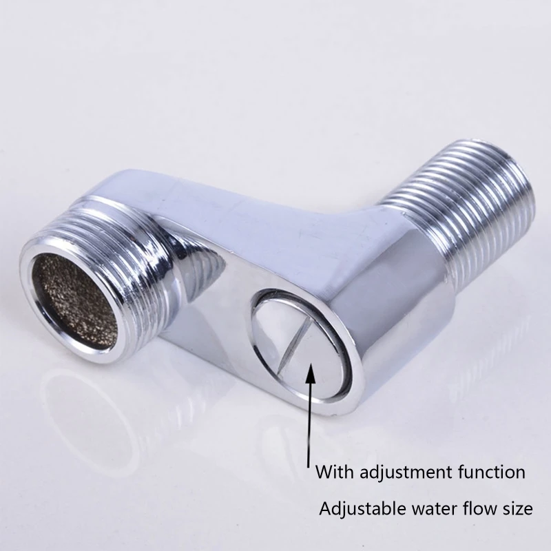 E5BE 2 adet duş başlığı emme borusu uzatılmış eksantrik sendika fındık genişletilmiş köşe musluk boru tesisat ayarlanabilir su akış