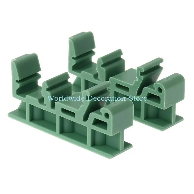 Q39b 2pcs Din 35 mm Adattatore Adattatore Porta montaggio montaggio