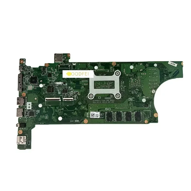 NM-B901 For Lenovo ThinkPad T490 T590 I5-8265U I7-8565U 8G 16G Laptop Motherboard Notebook Mainboard 100% test work 02HK923