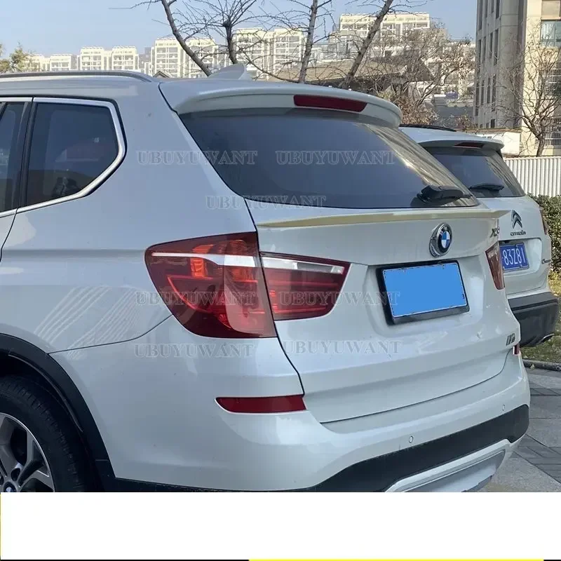Спойлер Подходит для BMW F25 x3 2011-2017, высококачественный спойлер из АБС-пластика для отделки заднего крыла автомобиля, средний спойлер праймера цвета