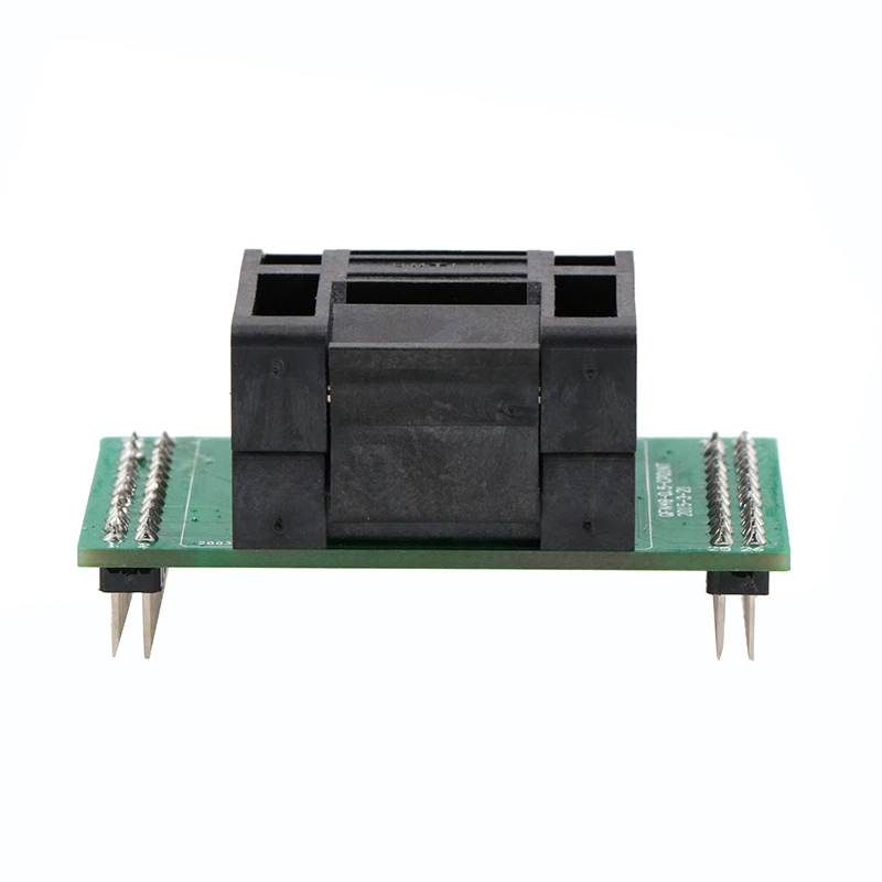 QFP48 chip burning socket IC program burning socket burning device connector pin spacing 0.5mm chip size 5X5mm