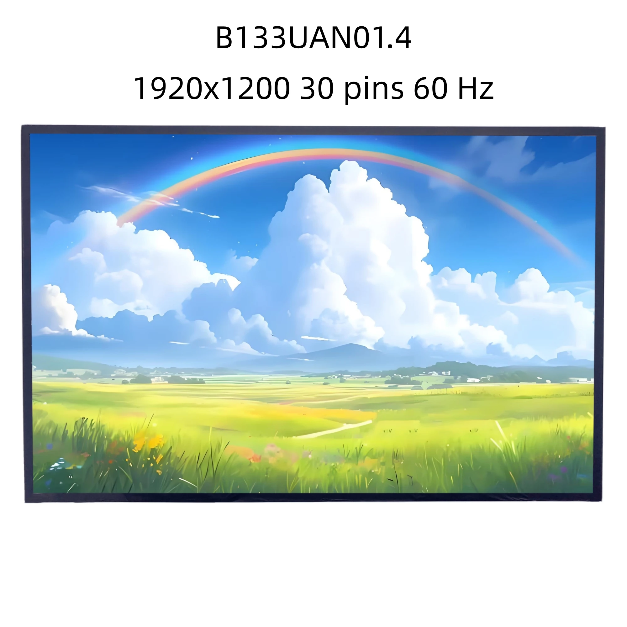 B133UAN01.4 13.3 inch FHD LCD Screen Matrix 1920x1200 30 pins