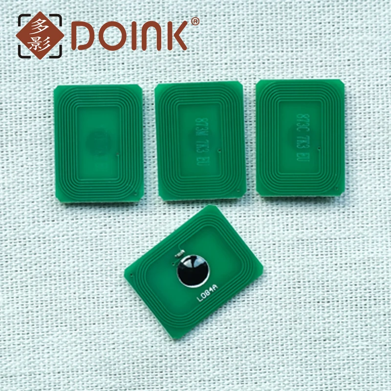 

4PCS Chip For OKI C823n C833dn C843 C823 C833 C843 Toner 46443104 46443103 46443102 46443101 10K; 46471104 46471103/02/01 7K EU