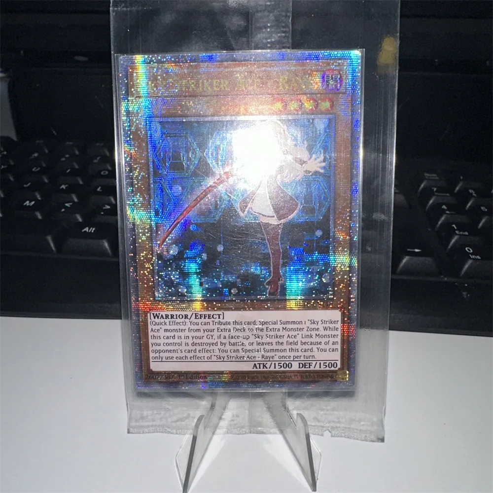 Yu-Gi-Oh 25TH  BLTR-EN116/ Sky Striker Ace - Raye Children's anime cartoon game card toys collection gift（Not Original）