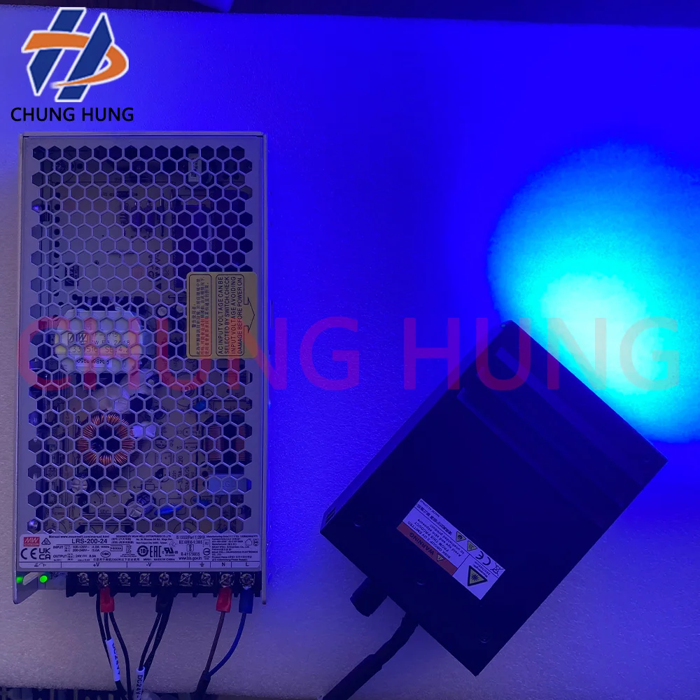 مصباح معالجة بالأشعة فوق البنفسجية LED عالي الطاقة مع مروحة تبريد لطابعات Nocai 6090 Epson XP600 TX800 DX5 المسطحة مصباح تجفيف الحبر للطباعة